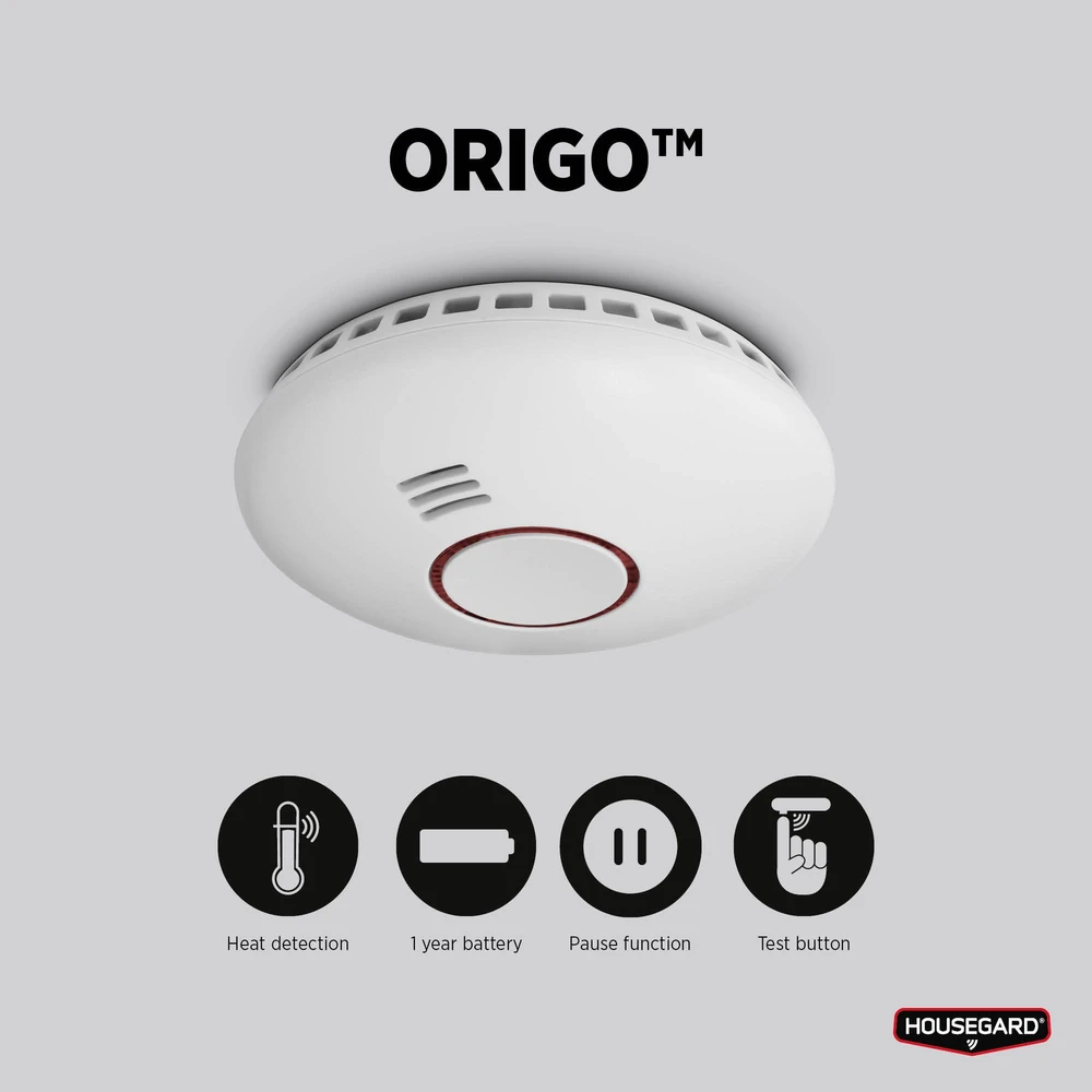 origo 2 røgalarm serieforbundet