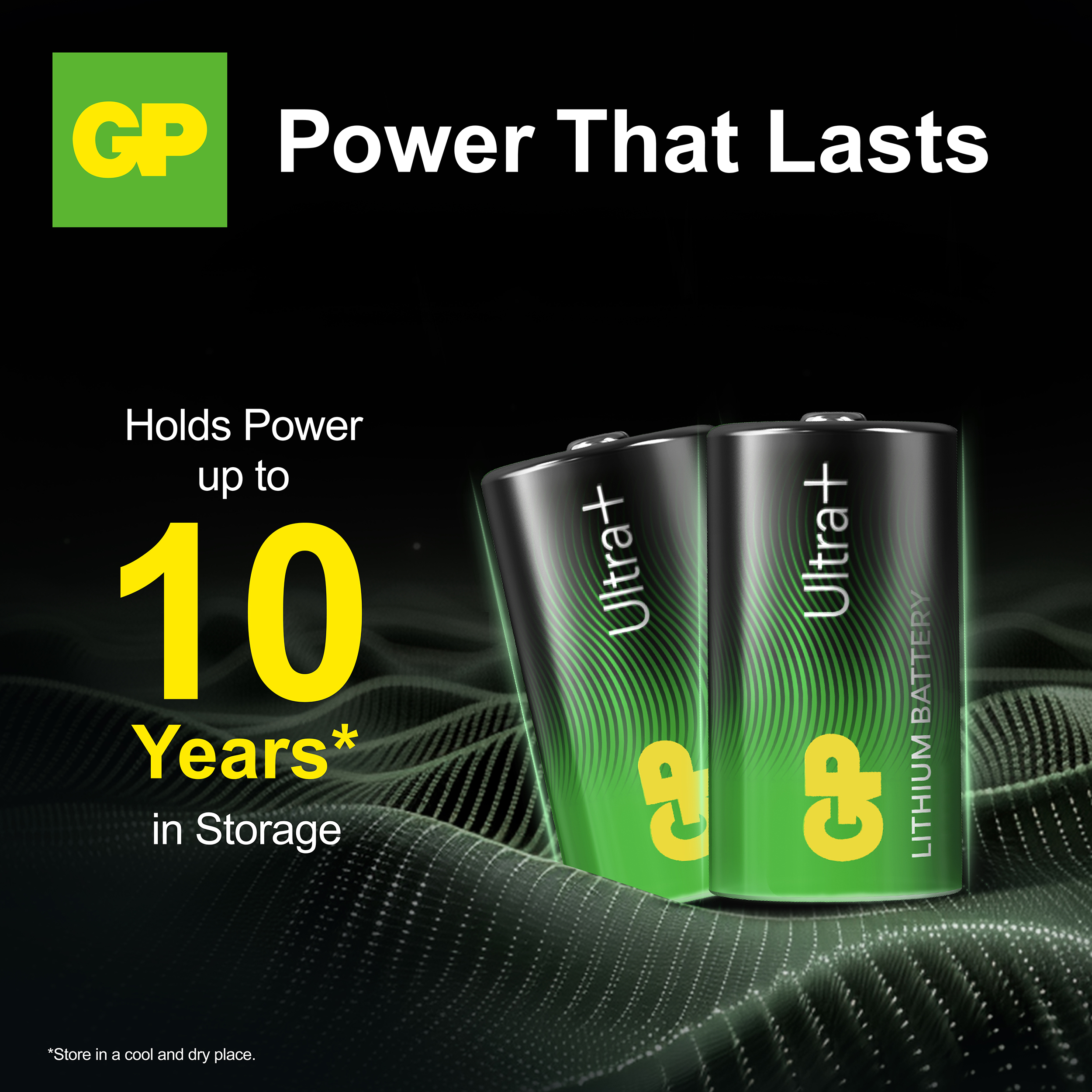 GP Ultra Plus CR123A 3V lithiumbatteri 1-pak - Billede 6