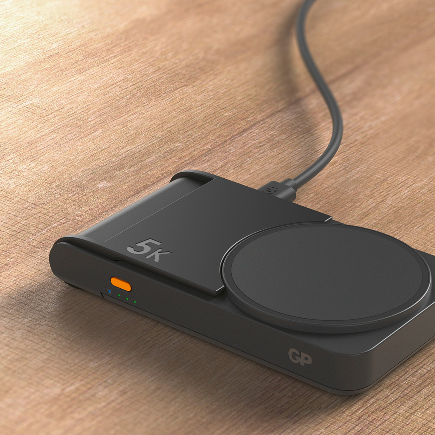 GP Magnetic Safe 2-i-1 trådløs powerbank 5000 mAh - Billede 10
