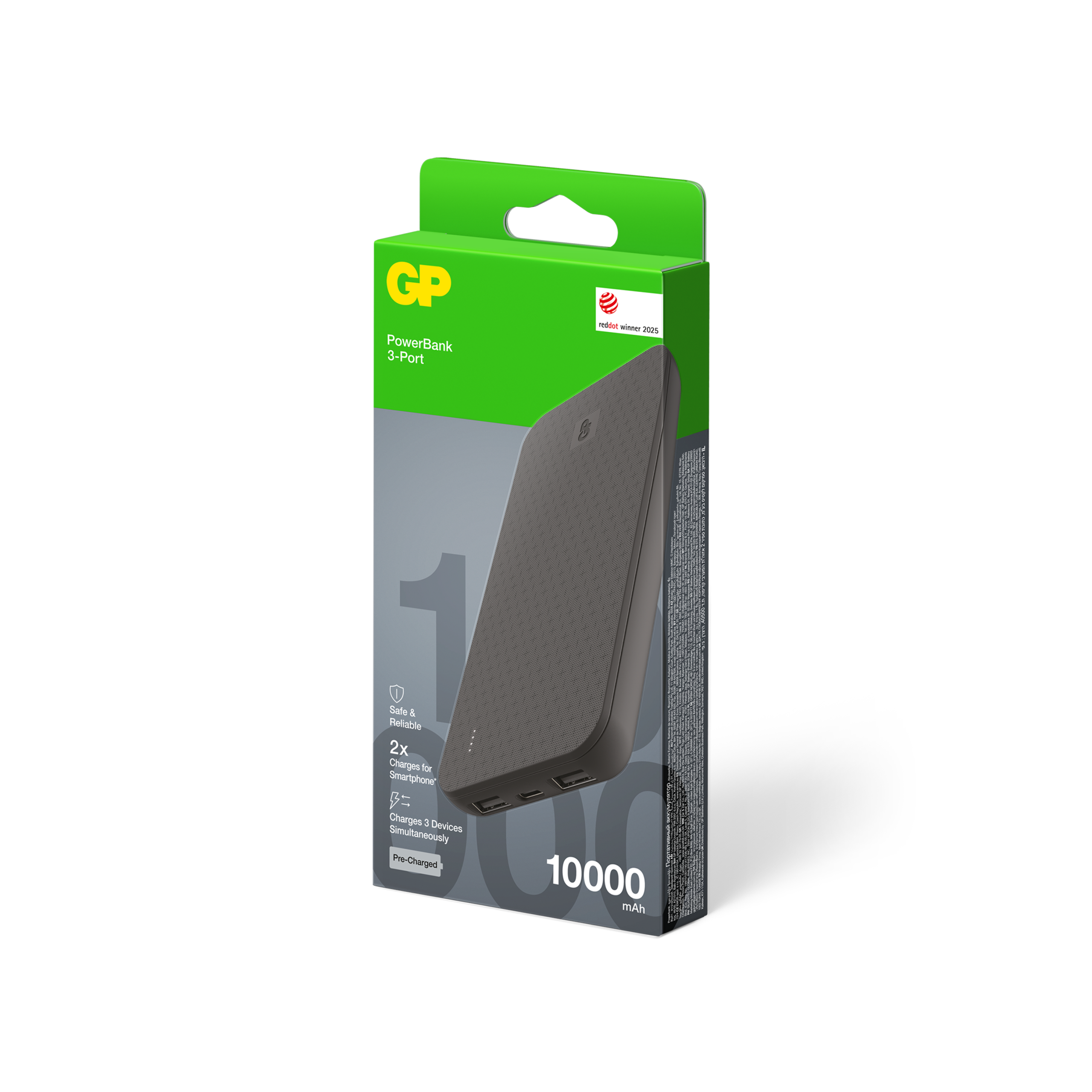 GP Powerbank Plus 10000 mAh – sort - Billede 4