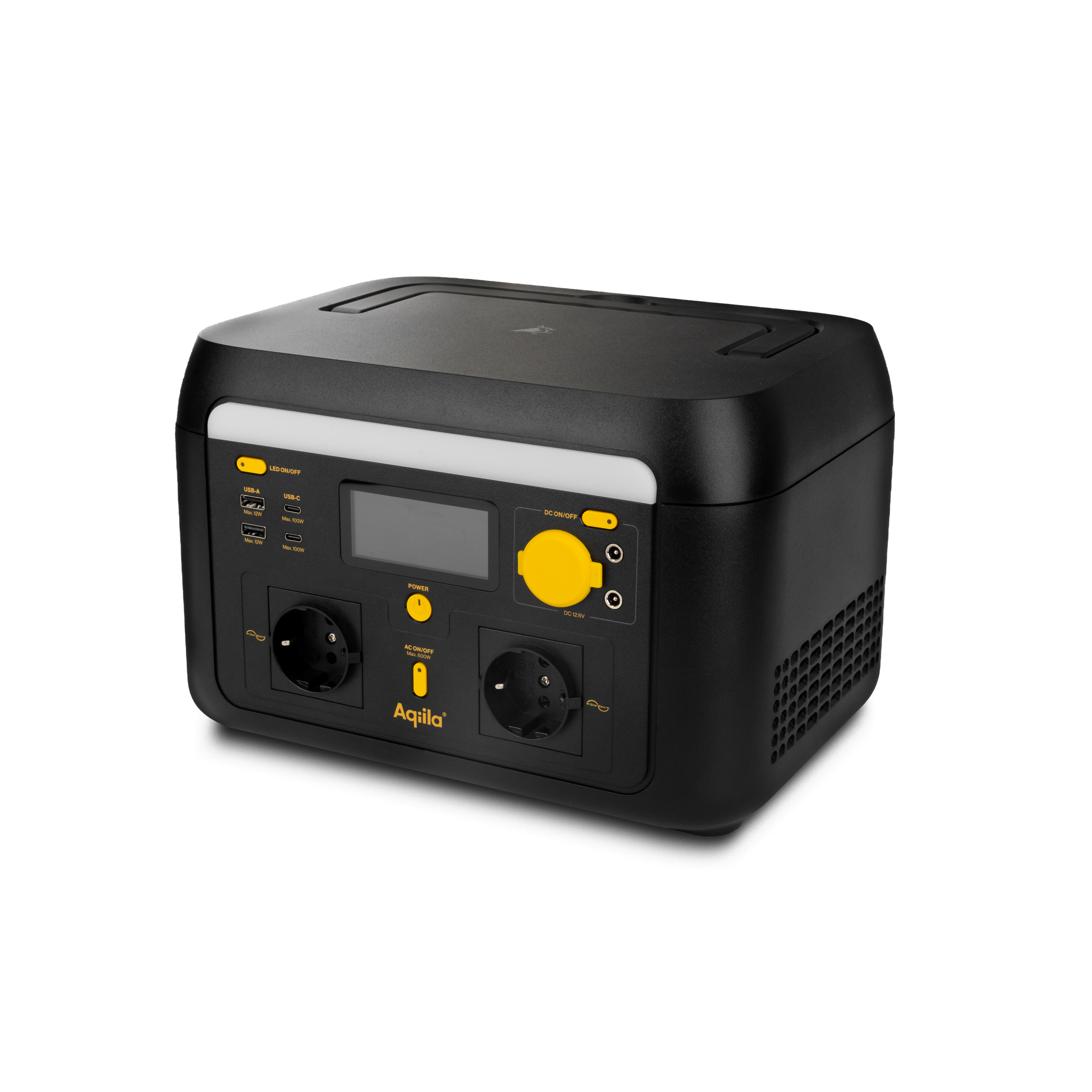 Aqiila Powerbird S600v2 powerstation 600W - Camping, fritidsaktiviteter, vanlife og mobile arbejdspladser - Billede 2