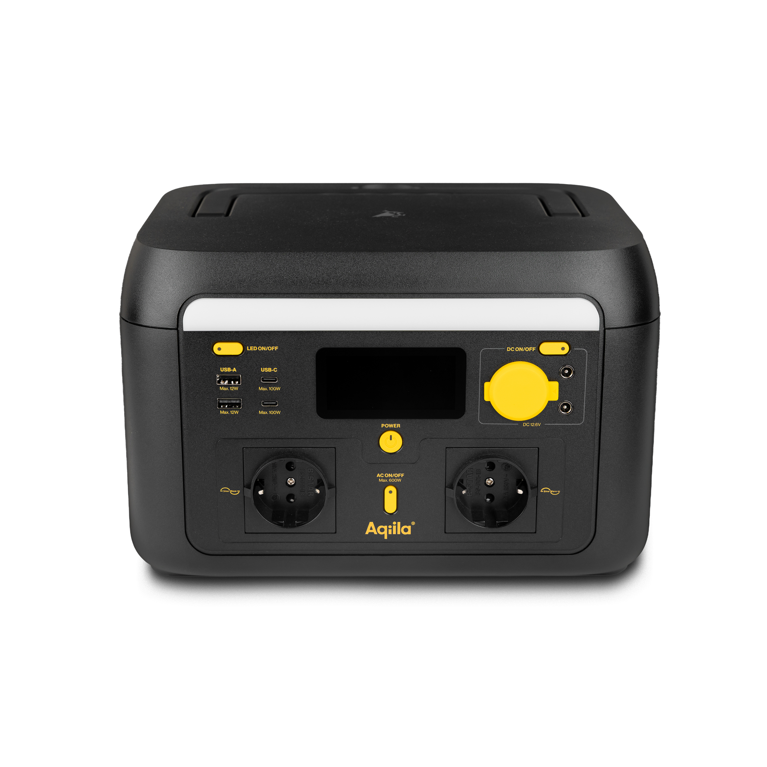 Aqiila Powerbird S600v2 powerstation 600W - Camping, fritidsaktiviteter, vanlife og mobile arbejdspladser - Billede 4