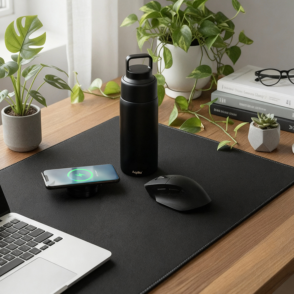 Aqiila Powerbottle BO5 vandflaske med aftagelig powerbank - Billede 10