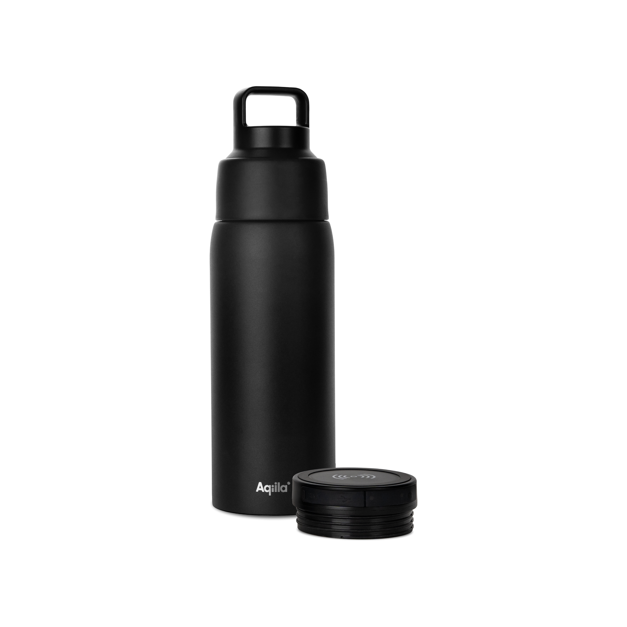 Aqiila Powerbottle BO5 vandflaske med aftagelig powerbank - Billede 2