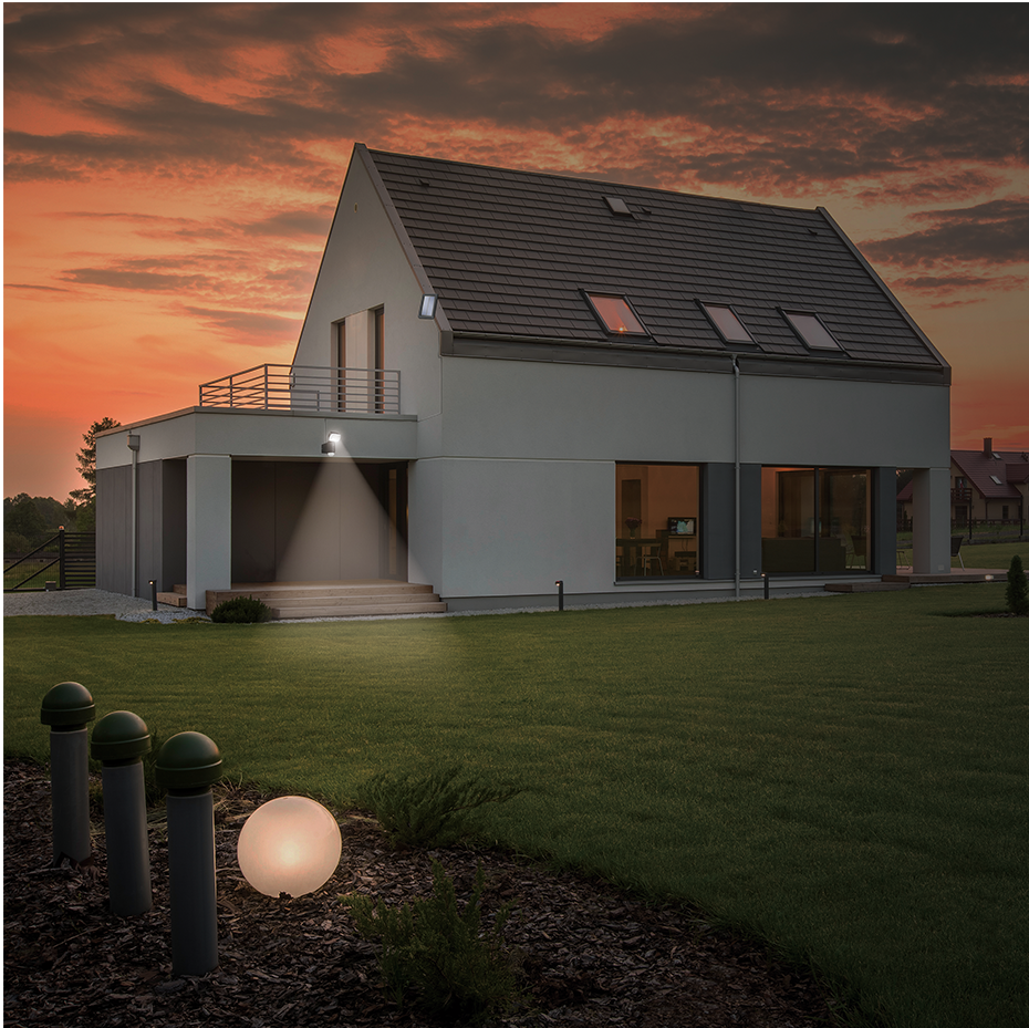 GP Safeguard RF1.1+ trådløs udendørslampe med sensor - Billede 5