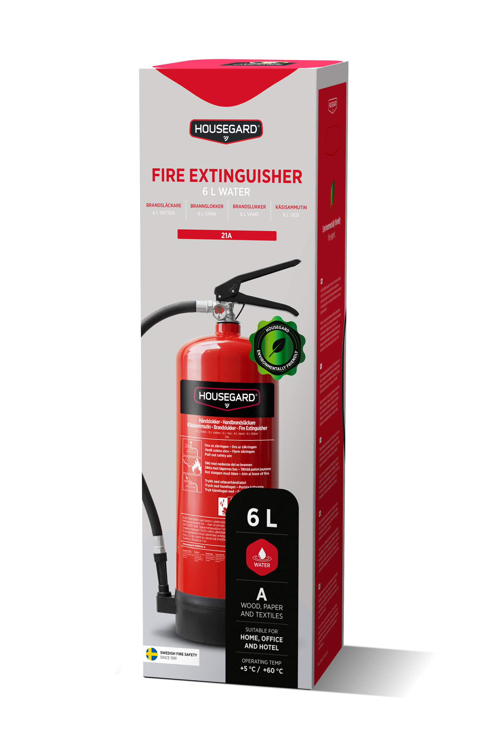 Housegard WE6HO-A vandslukker 6L – 21A - Billede 3