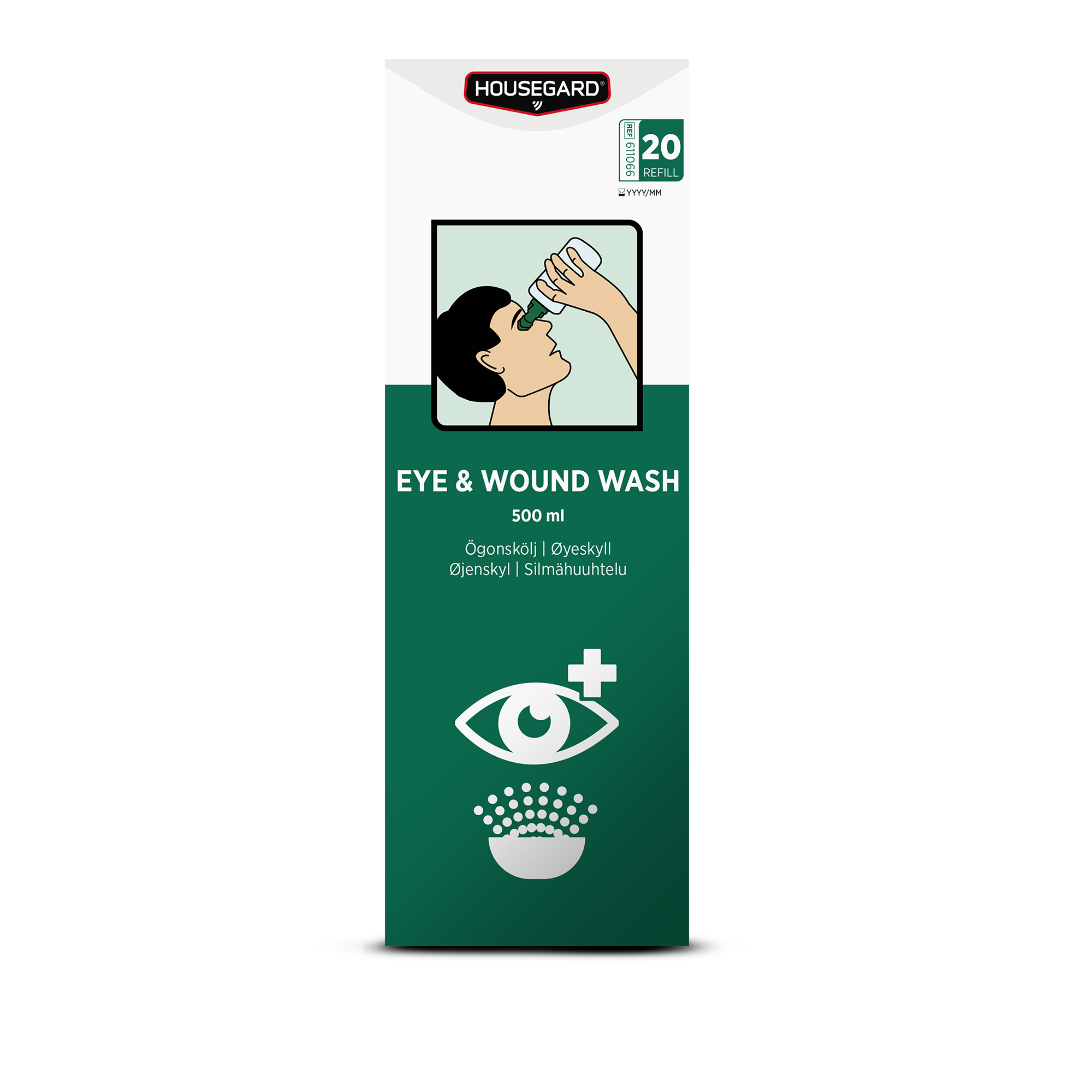 Housegard øjenskyl 500 ml - Billede 2